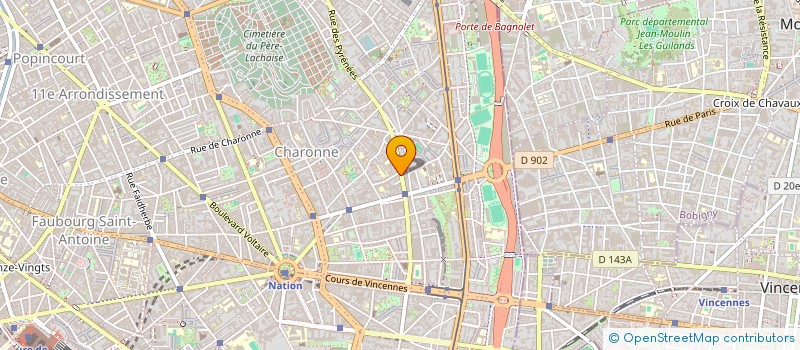 localisation de l'entreprise MONSIEUR ABDELGHANI CHERIF  PARIS