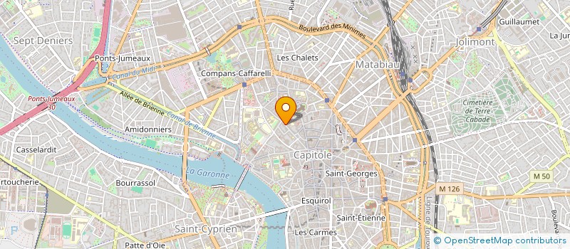 localisation de l'entreprise MONSIEUR ABDELGHANI CHERRAK  TOULOUSE