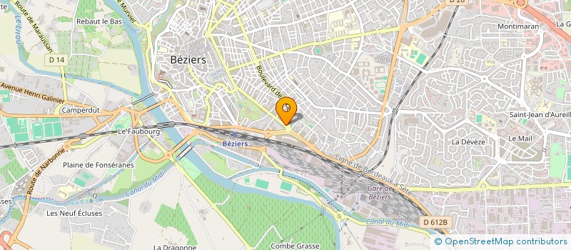 localisation de l'entreprise MONSIEUR ABDELGHANI DJEDJIG à BEZIERS
