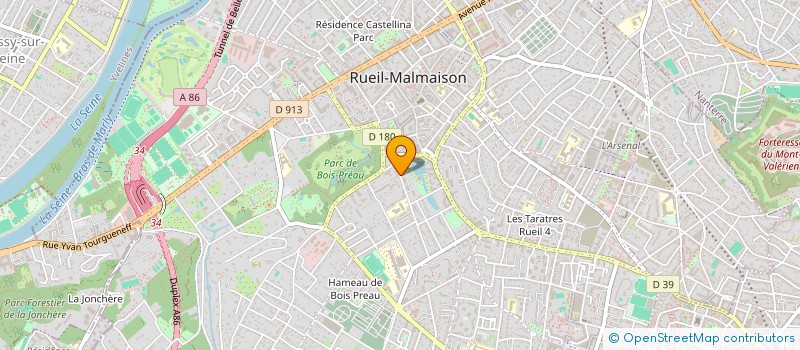 localisation de l'entreprise MONSIEUR ABDELGHANI DOUDOUH à RUEIL-MALMAISON