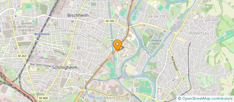 localisation de l'entreprise MONSIEUR ABDELGHANI EL FAHSI  SCHILTIGHEIM