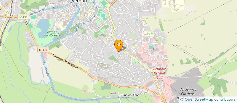 localisation de l'entreprise MONSIEUR ABDELGHANI EL GHAOUTI à VERDUN