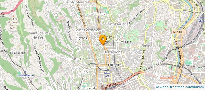 localisation de l'entreprise MONSIEUR ABDELGHANI EL GOURARI à NICE