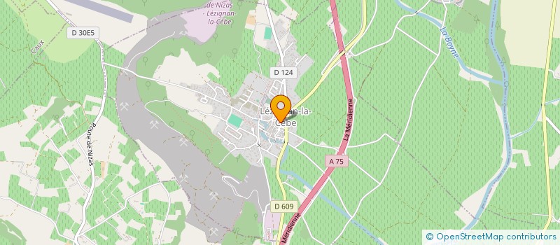 localisation de l'entreprise MONSIEUR ABDELGHANI ES-SABBAR à LEZIGNAN-LA-CEBE