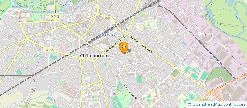 localisation de l'entreprise MONSIEUR ABDELGHANI IRBAH à CHATEAUROUX