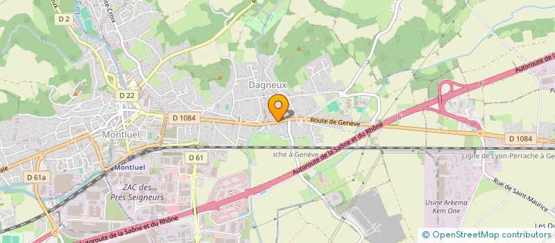 localisation de l'entreprise MONSIEUR ABDELGHANI KIS KRENNOUS  DAGNEUX