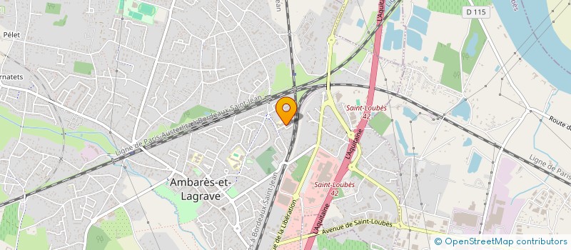 localisation de l'entreprise MONSIEUR ABDELGHANI LABIAD à AMBARES-ET-LAGRAVE