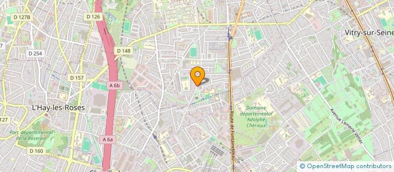 localisation de l'entreprise MONSIEUR ABDELGHANI MOULGADA  VILLEJUIF