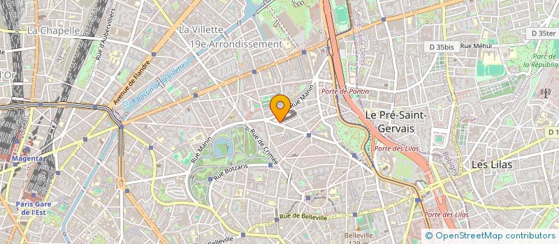 localisation de l'entreprise MONSIEUR ABDELGHANI OUBERRANE  PARIS