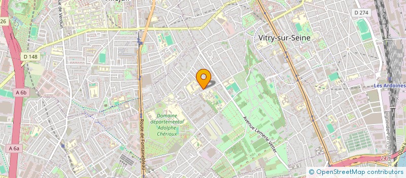 localisation de l'entreprise MONSIEUR ABDELGHANI SLIMANI  VITRY-SUR-SEINE