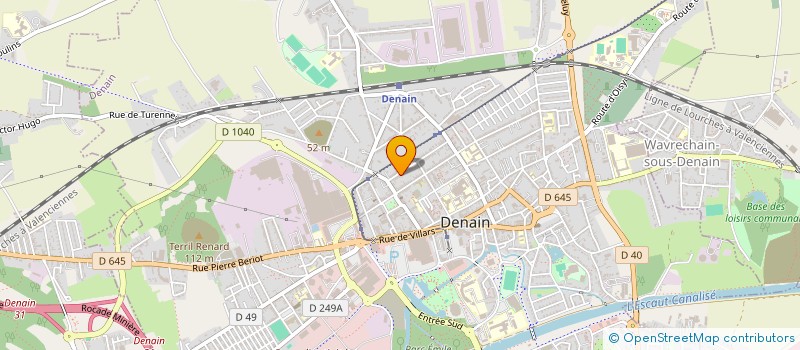 localisation de l'entreprise MONSIEUR ABDELGHANI SOULIMANI à DENAIN