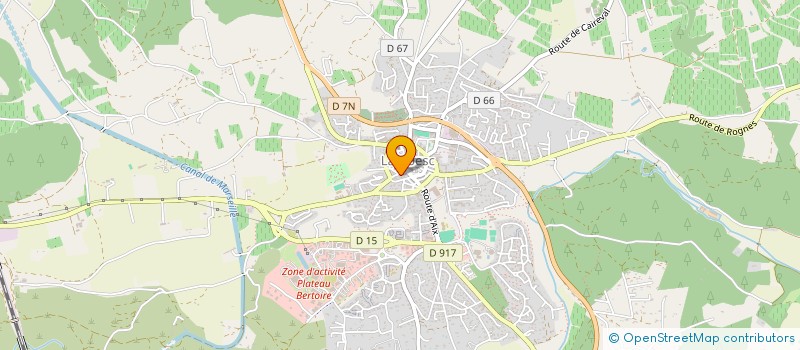 localisation de l'entreprise MONSIEUR ABDELGHANI TAFTAF  LAMBESC