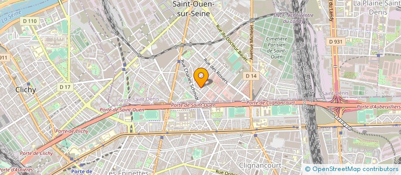 localisation de l'entreprise MONSIEUR ABDELGHANI TALBI à SAINT-OUEN-SUR-SEINE