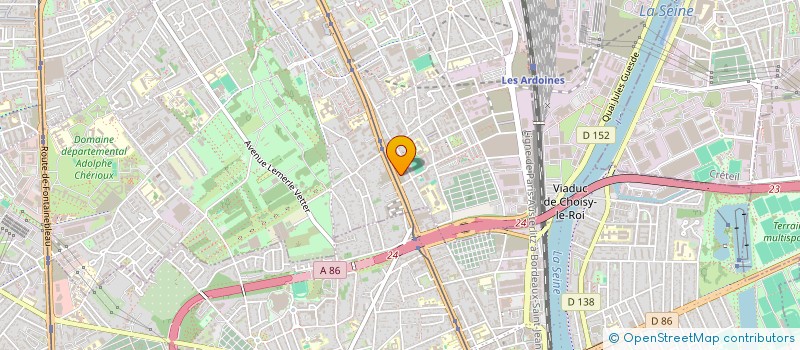 localisation de l'entreprise MONSIEUR ABDELGHANI YAHIAT  VITRY-SUR-SEINE