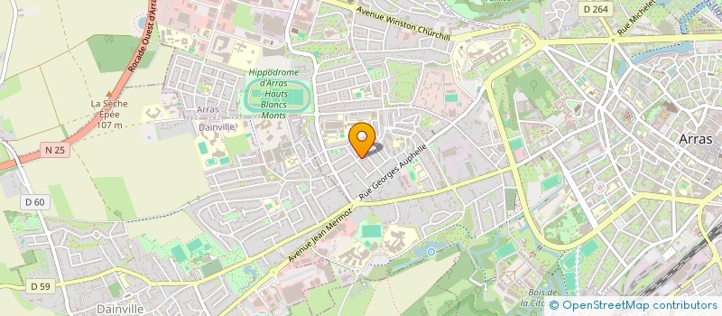 localisation de l'entreprise MONSIEUR ABDELGHANI YAOUMI à ARRAS