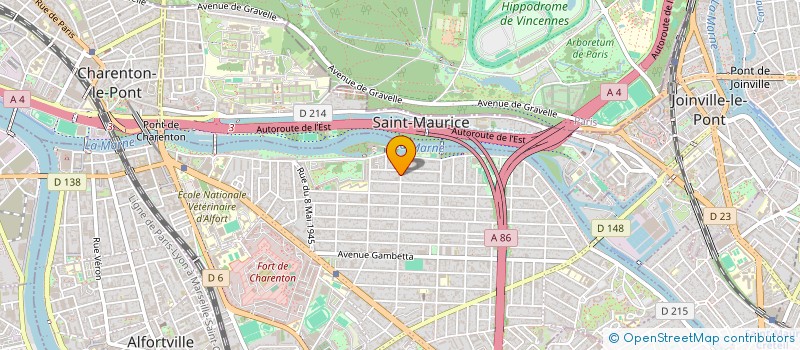 localisation de l'entreprise MONSIEUR ABDELGHANI ZARHLOUL à MAISONS-ALFORT