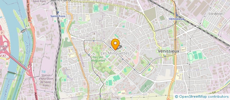 localisation de l'entreprise MONSIEUR ABDELGHANI ZERROUG à VENISSIEUX