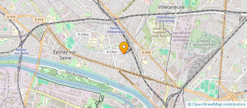 localisation de l'entreprise MONSIEUR ABDELGHANI ZIDAT à EPINAY-SUR-SEINE