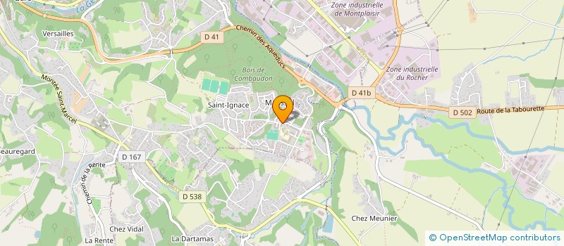 localisation de l'entreprise MONSIEUR ABDELGHNI ES SAFI  VIENNE