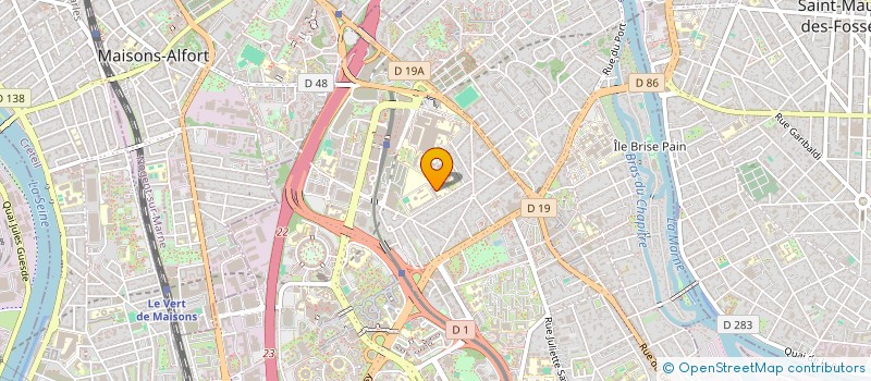 localisation de l'entreprise MONSIEUR ABDELHADI ABOULKABILA  CRETEIL