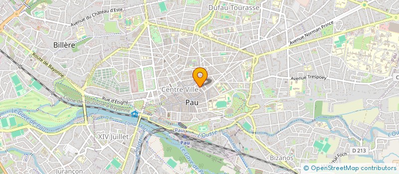 localisation de l'entreprise MONSIEUR ABDELHADI BEN MOHAMED à PAU