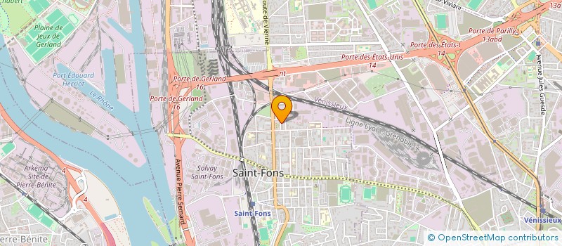 localisation de l'entreprise MONSIEUR ABDELHADI BENYAMINA  SAINT-FONS