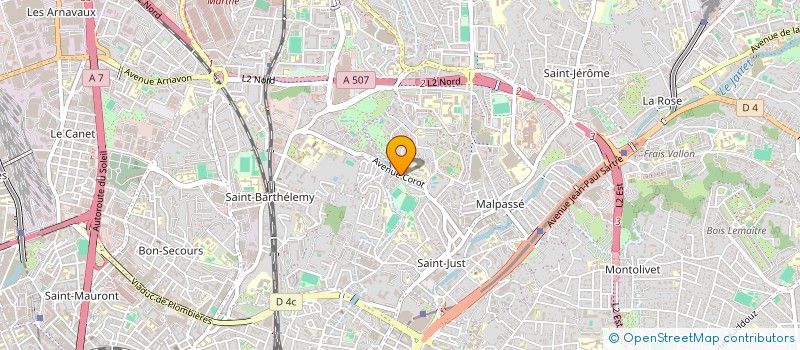 localisation de l'entreprise MONSIEUR ABDELHADI BOUADEL à MARSEILLE