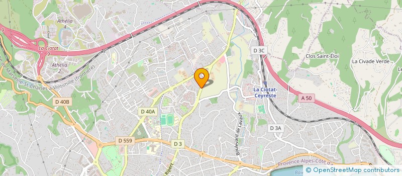 localisation de l'entreprise MONSIEUR ABDELHADI BOUALEM à LA CIOTAT