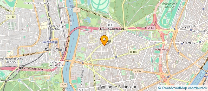 localisation de l'entreprise MONSIEUR ABDELHADI CHAREB YSSAAD à BOULOGNE-BILLANCOURT