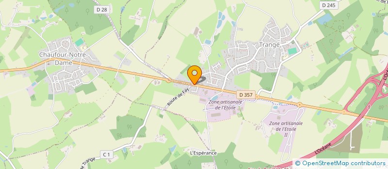 localisation de l'entreprise MONSIEUR ABDELHADI DJERBOUA  LA BAZOGE