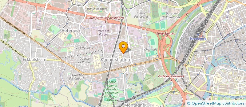 localisation de l'entreprise MONSIEUR ABDELHADI EL HACHMI à STRASBOURG