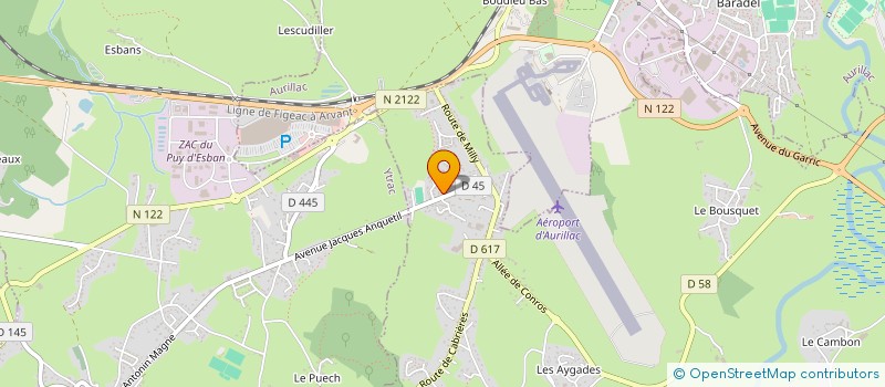 localisation de l'entreprise MONSIEUR ABDELHADI IGHAJD à ARPAJON-SUR-CERE