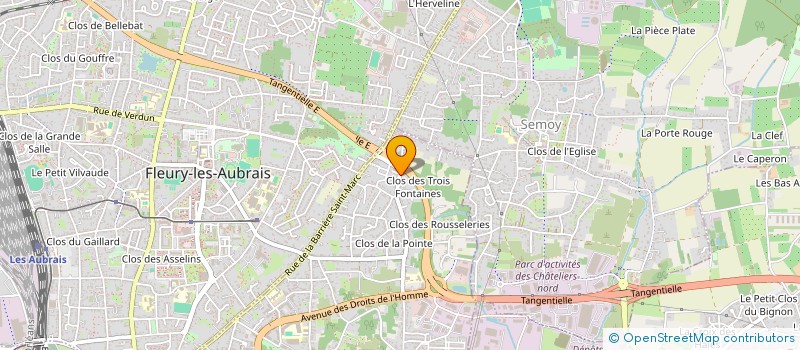 localisation de l'entreprise MONSIEUR ABDELHADI MRINI à ORLEANS