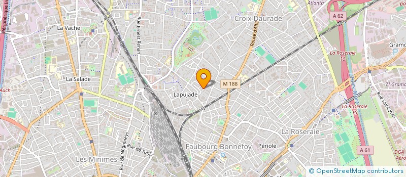 localisation de l'entreprise MONSIEUR ABDELHADI NAHI à TOULOUSE