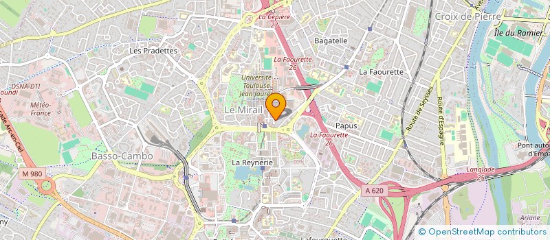 localisation de l'entreprise MONSIEUR ABDELHADI SEBA à TOULOUSE
