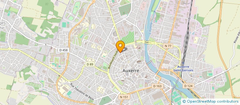 localisation de l'entreprise MONSIEUR ABDELHADI SEKMACHE à AUXERRE