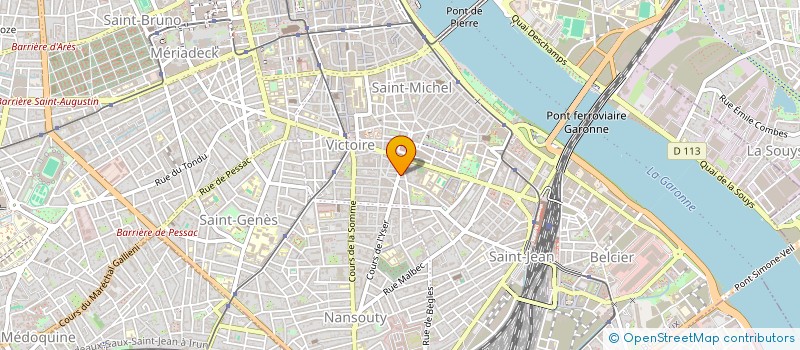 localisation de l'entreprise MONSIEUR ABDELHADI TAGANT à BORDEAUX