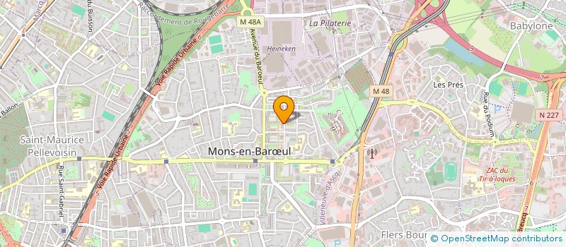 localisation de l'entreprise MONSIEUR ABDELHADID ETTAJ  MONS-EN-BARUL