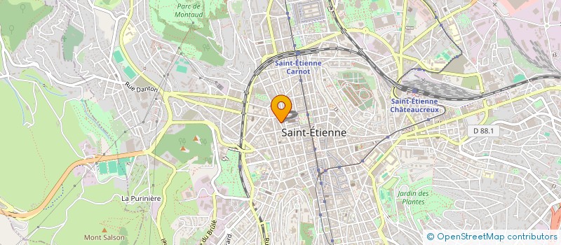 localisation de l'entreprise MONSIEUR ABDELHAFID ALILI à SAINT-ETIENNE