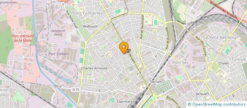 localisation de l'entreprise MONSIEUR ABDELHAFID AMARA à REIMS