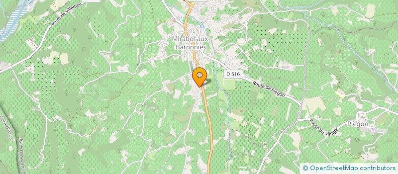 localisation de l'entreprise MONSIEUR ABDELHAFID BATATA  MIRABEL-AUX-BARONNIES