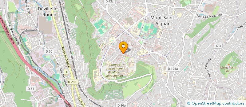 localisation de l'entreprise MONSIEUR ABDELHAFID BELHANI  MONT-SAINT-AIGNAN