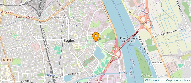 localisation de l'entreprise MONSIEUR ABDELHAFID BELLAOUCHI à BEGLES