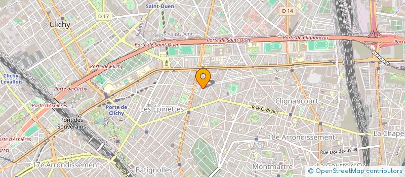 localisation de l'entreprise MONSIEUR ABDELHAFID BENAISSA  PARIS