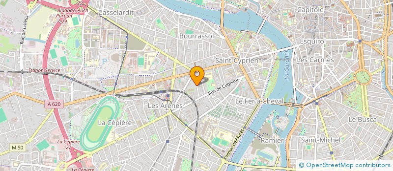 localisation de l'entreprise MONSIEUR ABDELHAFID BENMAMMAR à TOULOUSE