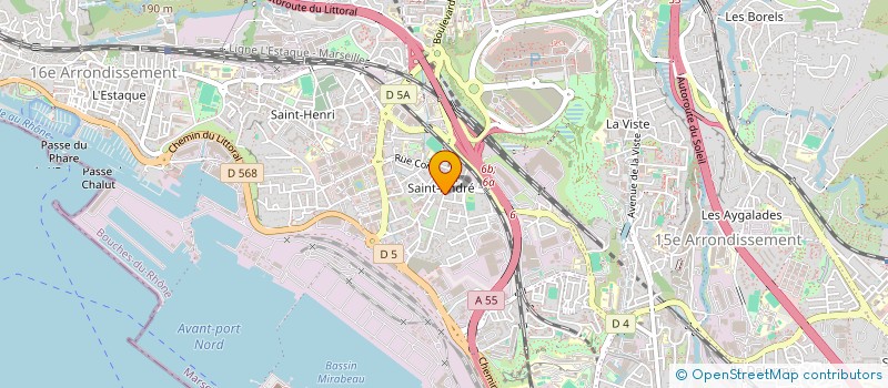 localisation de l'entreprise MONSIEUR ABDELHAFID BERRICHE à MARSEILLE