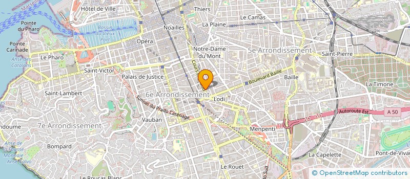 localisation de l'entreprise MONSIEUR ABDELHAFID BOUHOUCHE  MARSEILLE