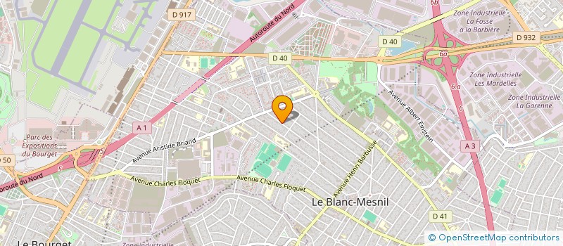 localisation de l'entreprise MONSIEUR ABDELHAFID CHIKHI à LE BLANC-MESNIL