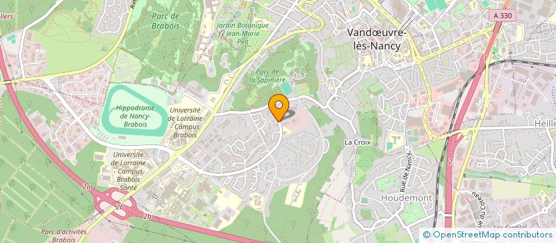 localisation de l'entreprise MONSIEUR ABDELHAFID DJAOUT  VANDUVRE-LES-NANCY