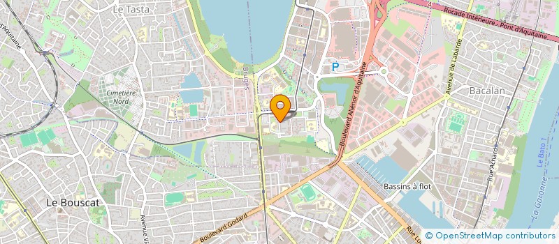 localisation de l'entreprise MONSIEUR ABDELHAFID DJELLALI  BORDEAUX